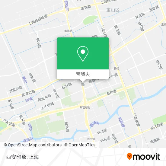 西安印象地图