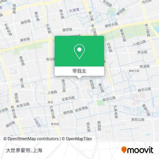 大世界窗帘地图