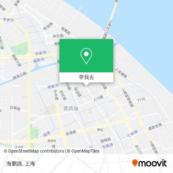 海鹏路地图