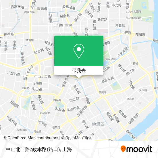中山北二路/政本路(路口)地图