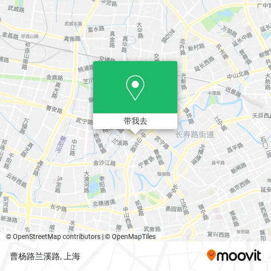 曹杨路兰溪路地图