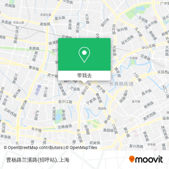 曹杨路兰溪路(招呼站)地图
