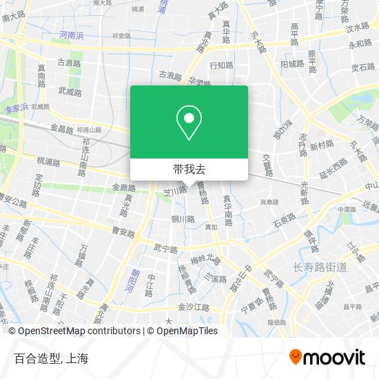 百合造型地图