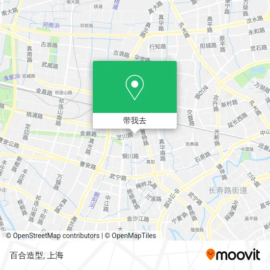 百合造型地图