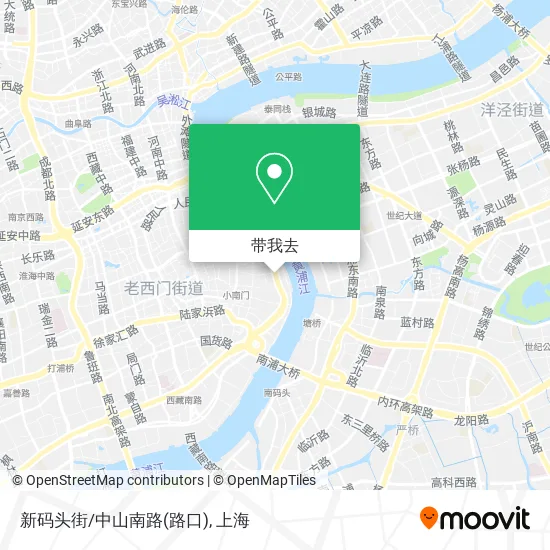 新码头街/中山南路(路口)地图