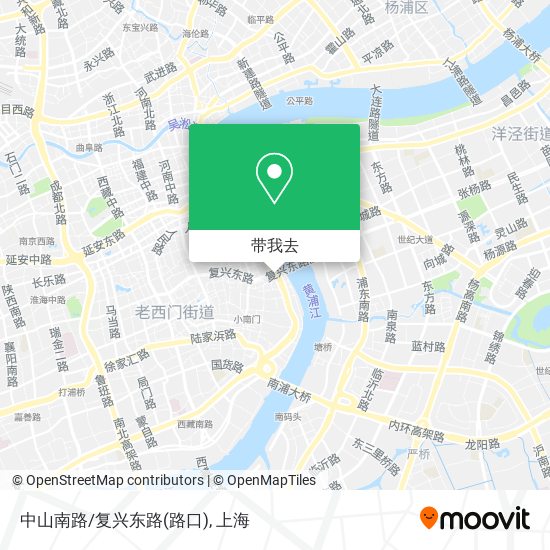 中山南路/复兴东路(路口)地图