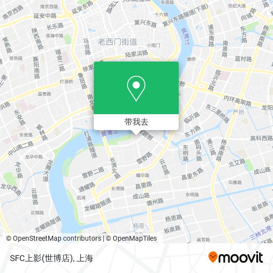 SFC上影(世博店)地图