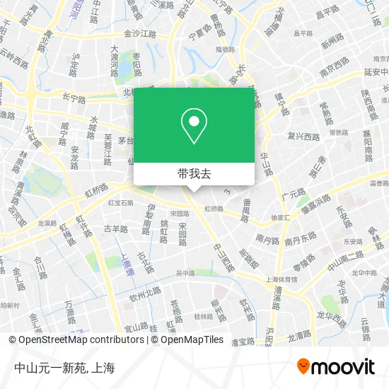 中山元一新苑地图