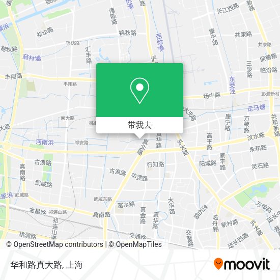 华和路真大路地图