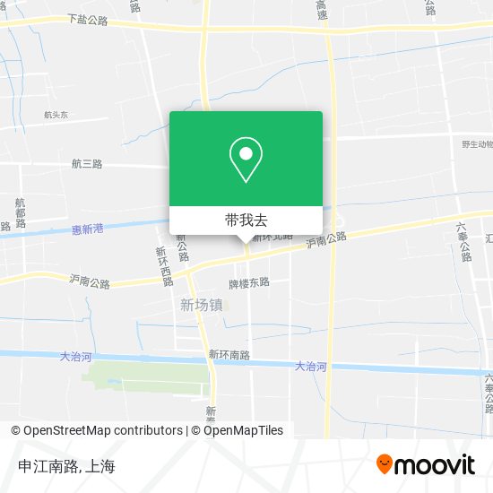 申江南路地图
