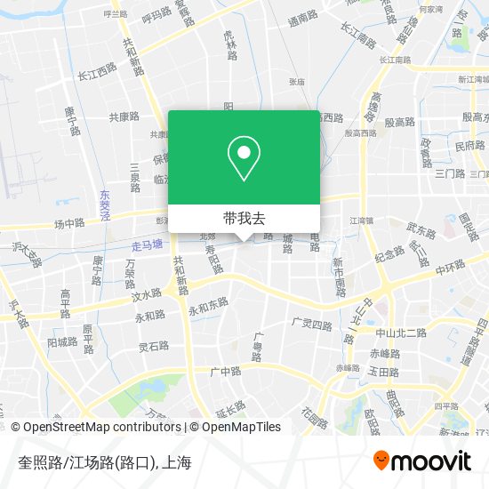 奎照路/江场路(路口)地图