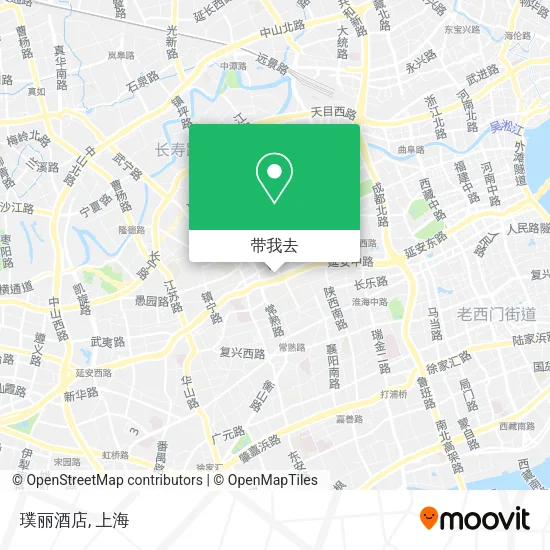 璞丽酒店地图