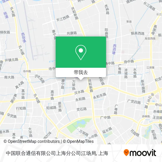 中国联合通信有限公司上海分公司江场局地图