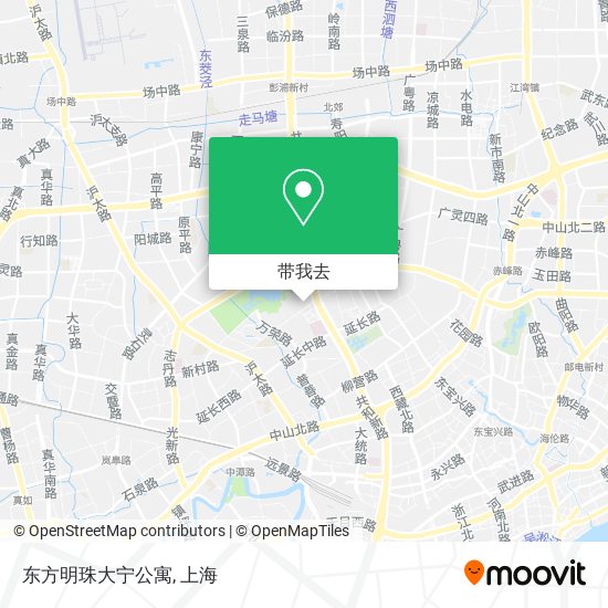 东方明珠大宁公寓地图