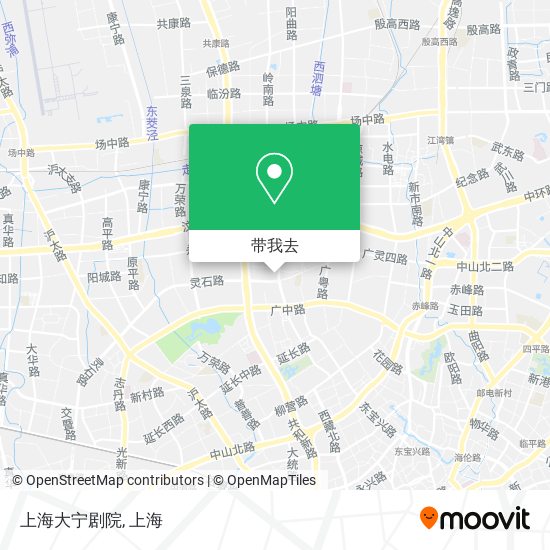 上海大宁剧院地图