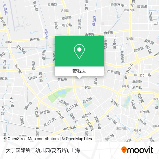 大宁国际第二幼儿园(灵石路)地图