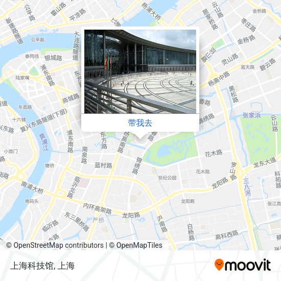 上海科技馆地图