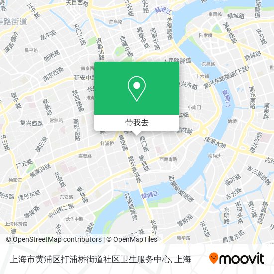 上海市黄浦区打浦桥街道社区卫生服务中心地图