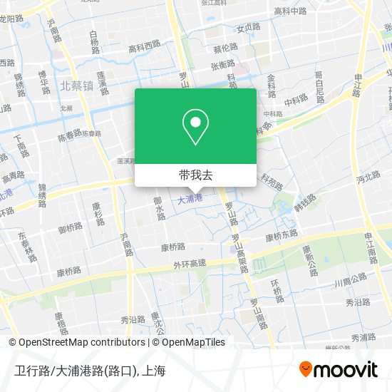 卫行路/大浦港路(路口)地图