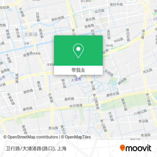 卫行路/大浦港路(路口)地图