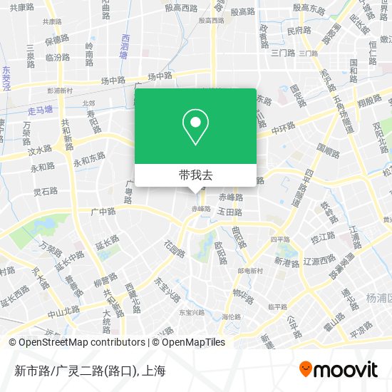 新市路/广灵二路(路口)地图