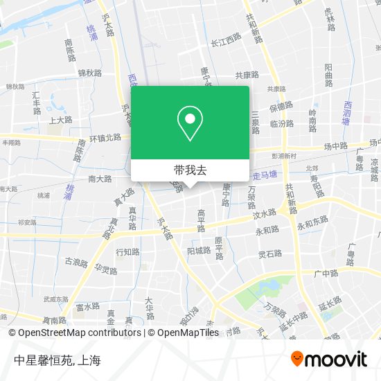 中星馨恒苑地图