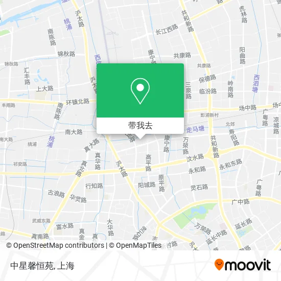 中星馨恒苑地图