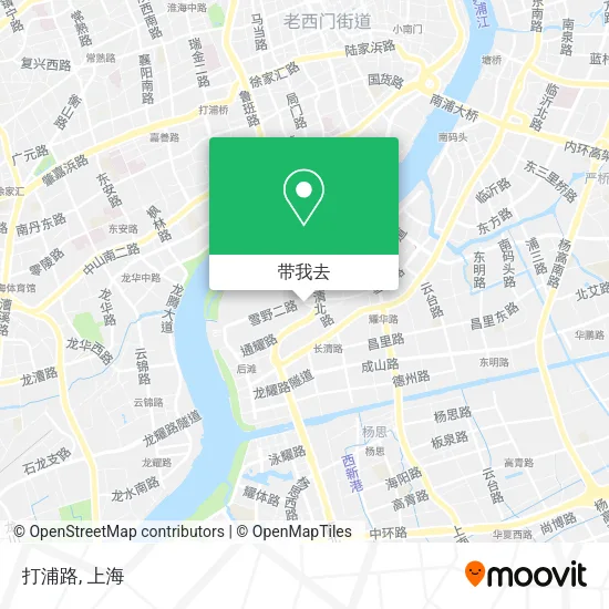 打浦路地图