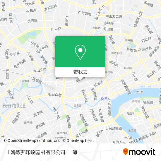 上海馥邦印刷器材有限公司地图