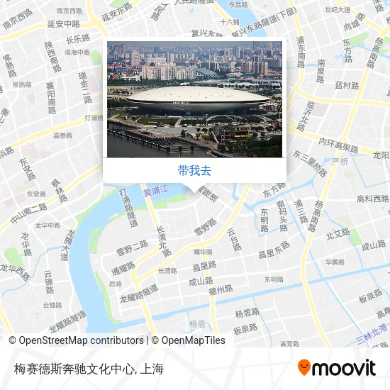 梅赛德斯奔驰文化中心地图