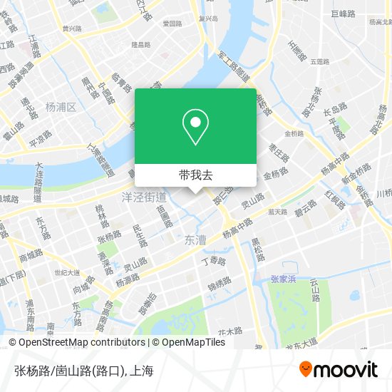 张杨路/崮山路(路口)地图