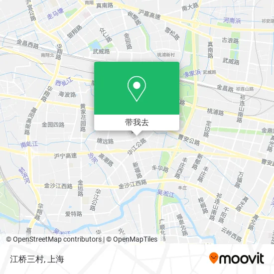 江桥三村地图