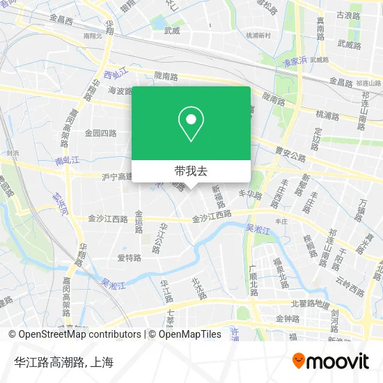 华江路高潮路地图