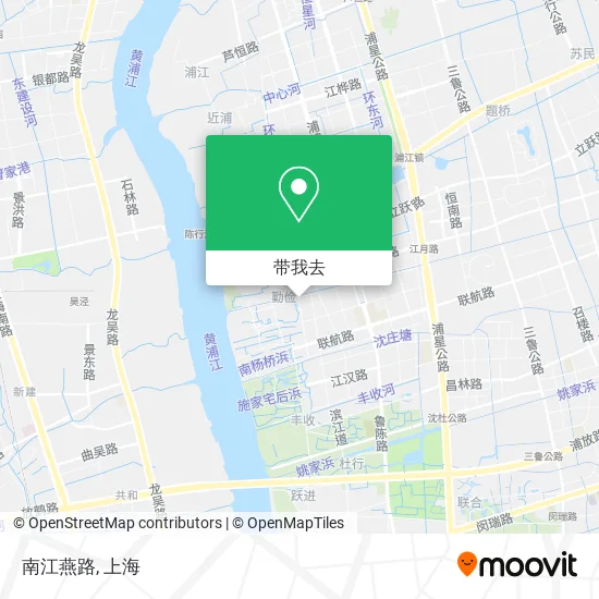 南江燕路地图
