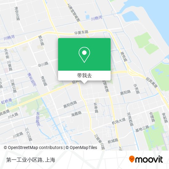 第一工业小区路地图