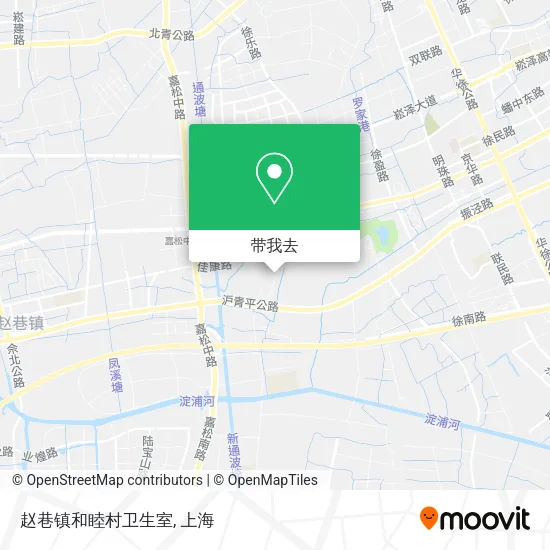 赵巷镇和睦村卫生室地图