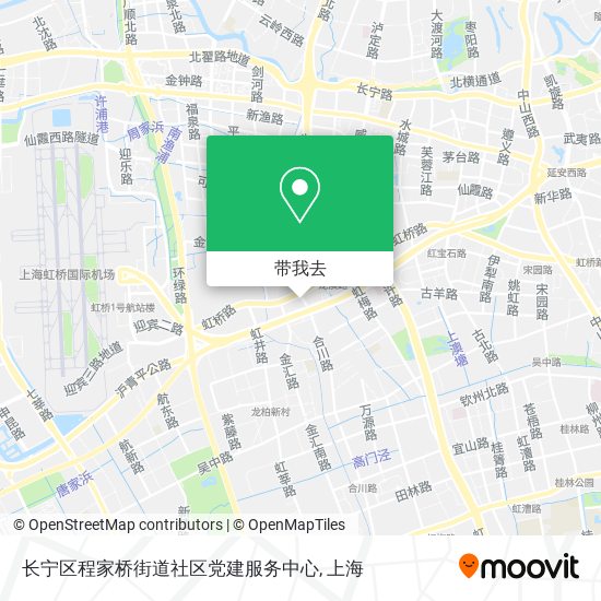 长宁区程家桥街道社区党建服务中心地图