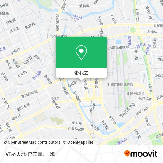 虹桥天地-停车库地图
