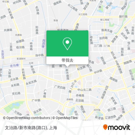 文治路/新市南路(路口)地图