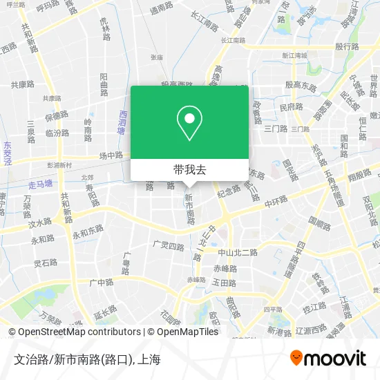 文治路/新市南路(路口)地图