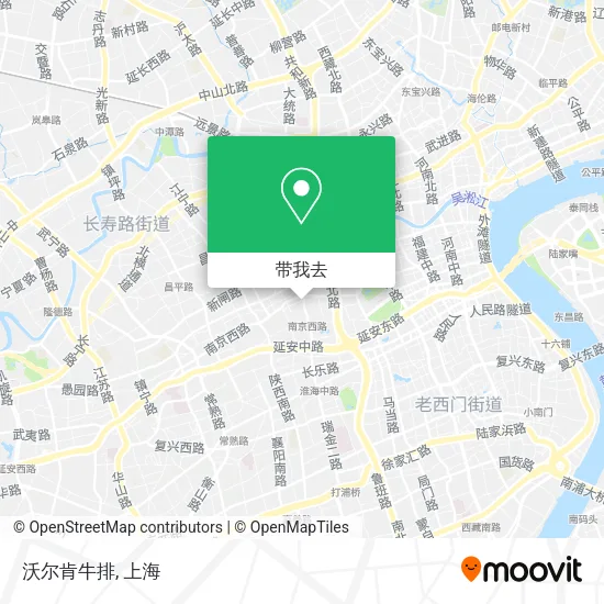 沃尔肯牛排地图