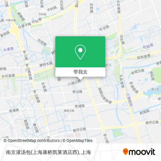 南京灌汤包(上海康桥凯莱酒店西)地图