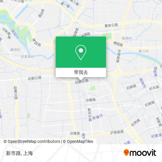 新市路地图