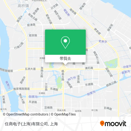 住商电子(上海)有限公司地图
