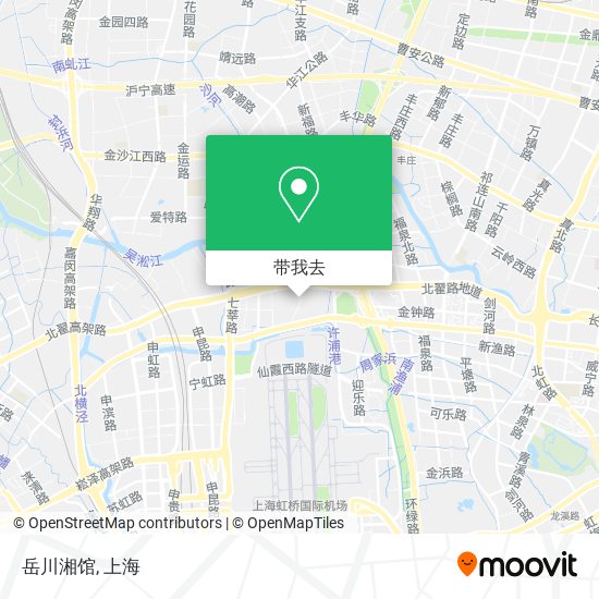 岳川湘馆地图