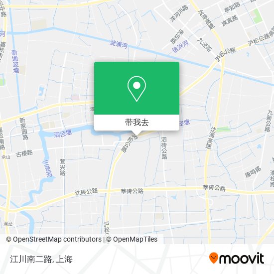 江川南二路地图