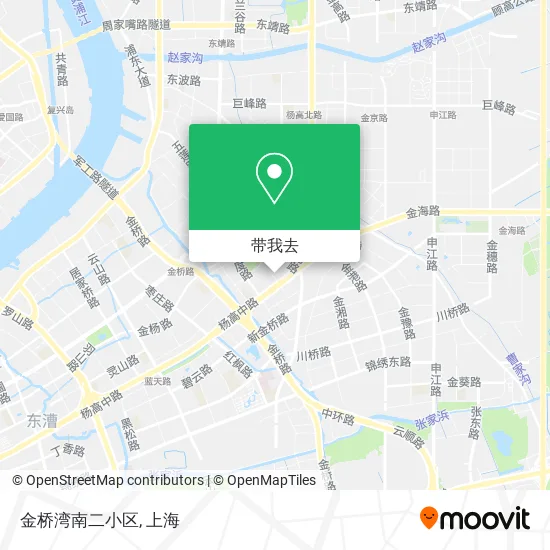 金桥湾南二小区地图