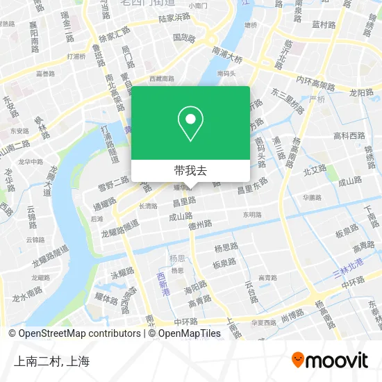 上南二村地图