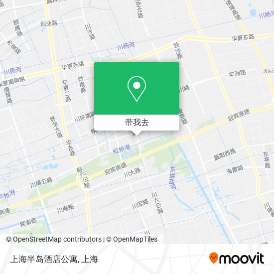 上海半岛酒店公寓地图