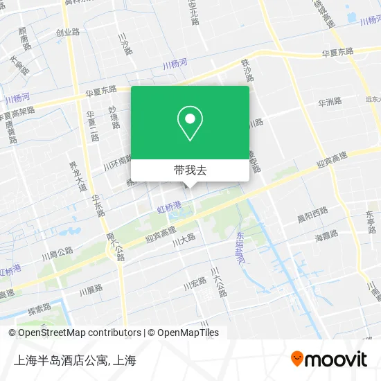 上海半岛酒店公寓地图